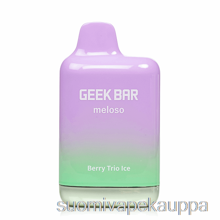 Vape Box Geek Bar Meloso Max 9000 Kertakäyttöinen Marjatriojää